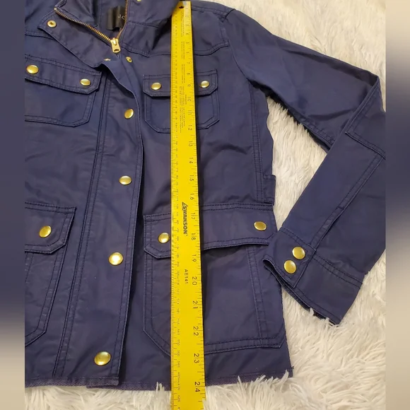 J. Crew Waxed Cotton Jacket XS - Picture 4 of 9
